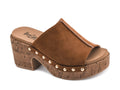 Corkys Gaslight Block Heels: Chestnut