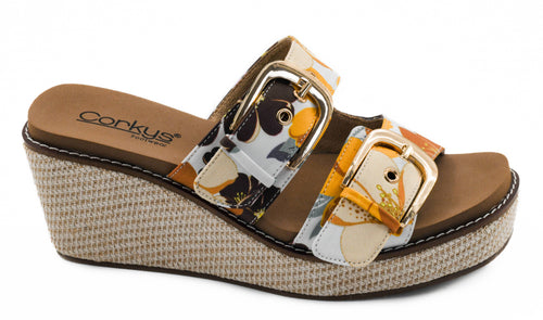 Corkys Manifest Wedge - NATURAL HIBISCUS