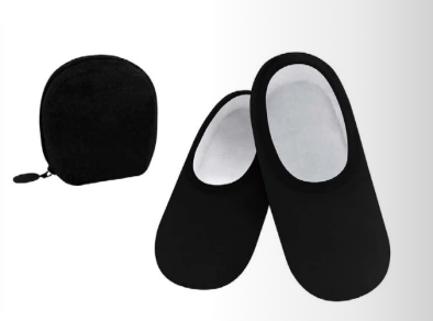 Womens Skinnies With Travel Pouch Slippers