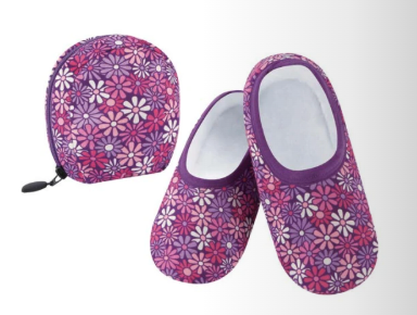 Womens Skinnies With Travel Pouch Slippers