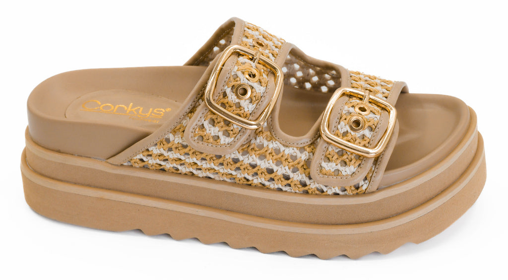 Corkys Word on the Street Platform Sandals