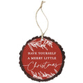 Little Christmas Red - Round Ornaments