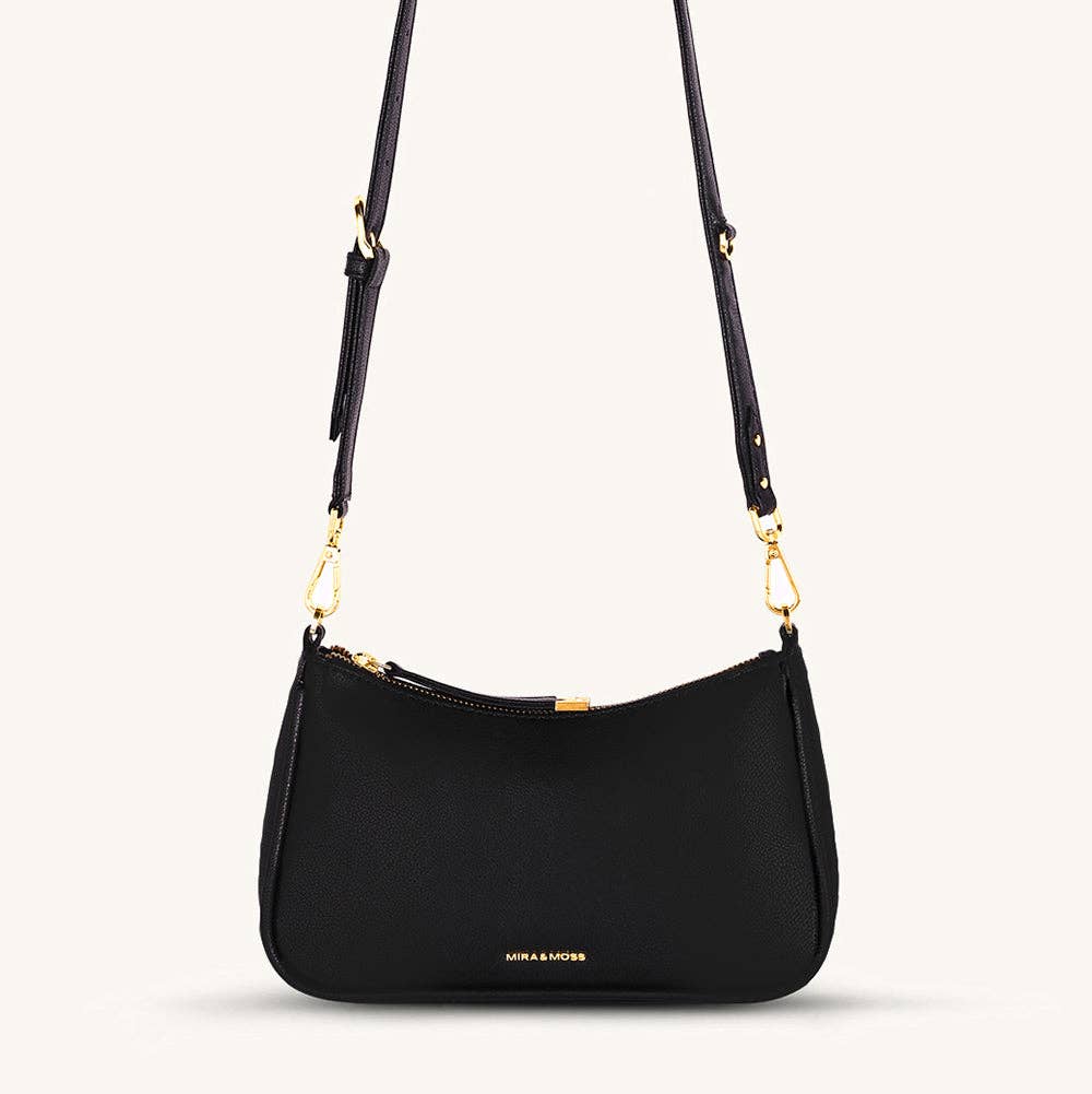 Mira & Moss Madisson Crossbody Bag - Black: BLACK