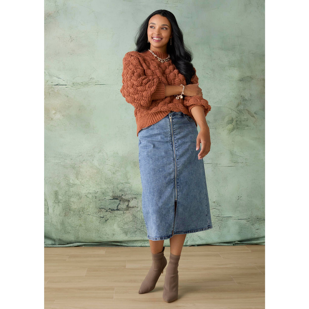 Cornelia Chunky Cable Knit Sweater