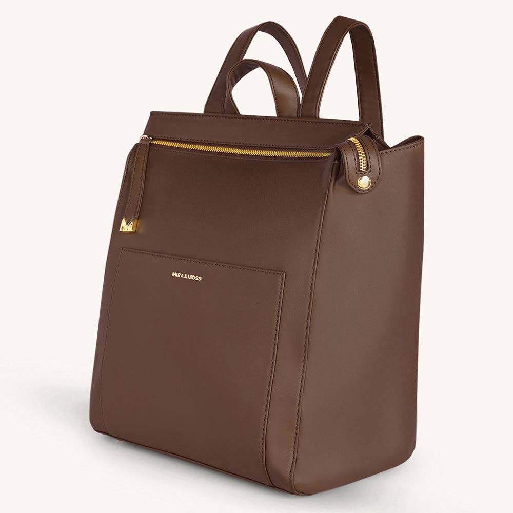 Mira & Moss Phoenix Backpack - Chocolate Latte: CHOCLATE LATTE