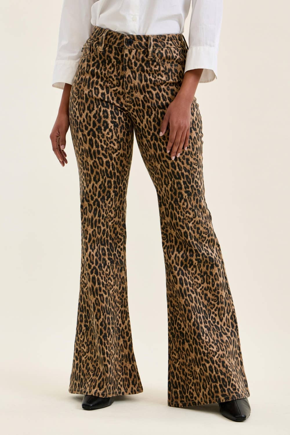MR JAQUELINE Flare Print Leopard LUXE