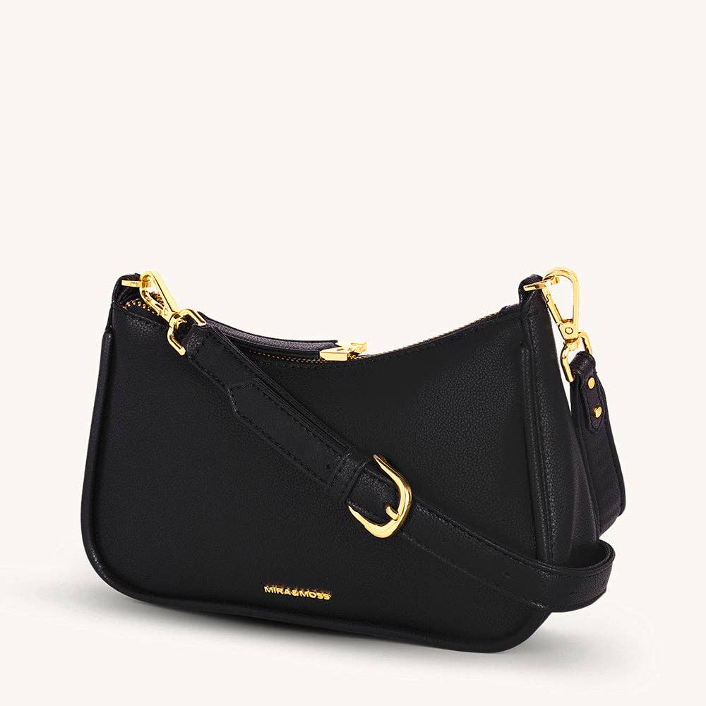 Mira & Moss Madisson Crossbody Bag - Black: BLACK