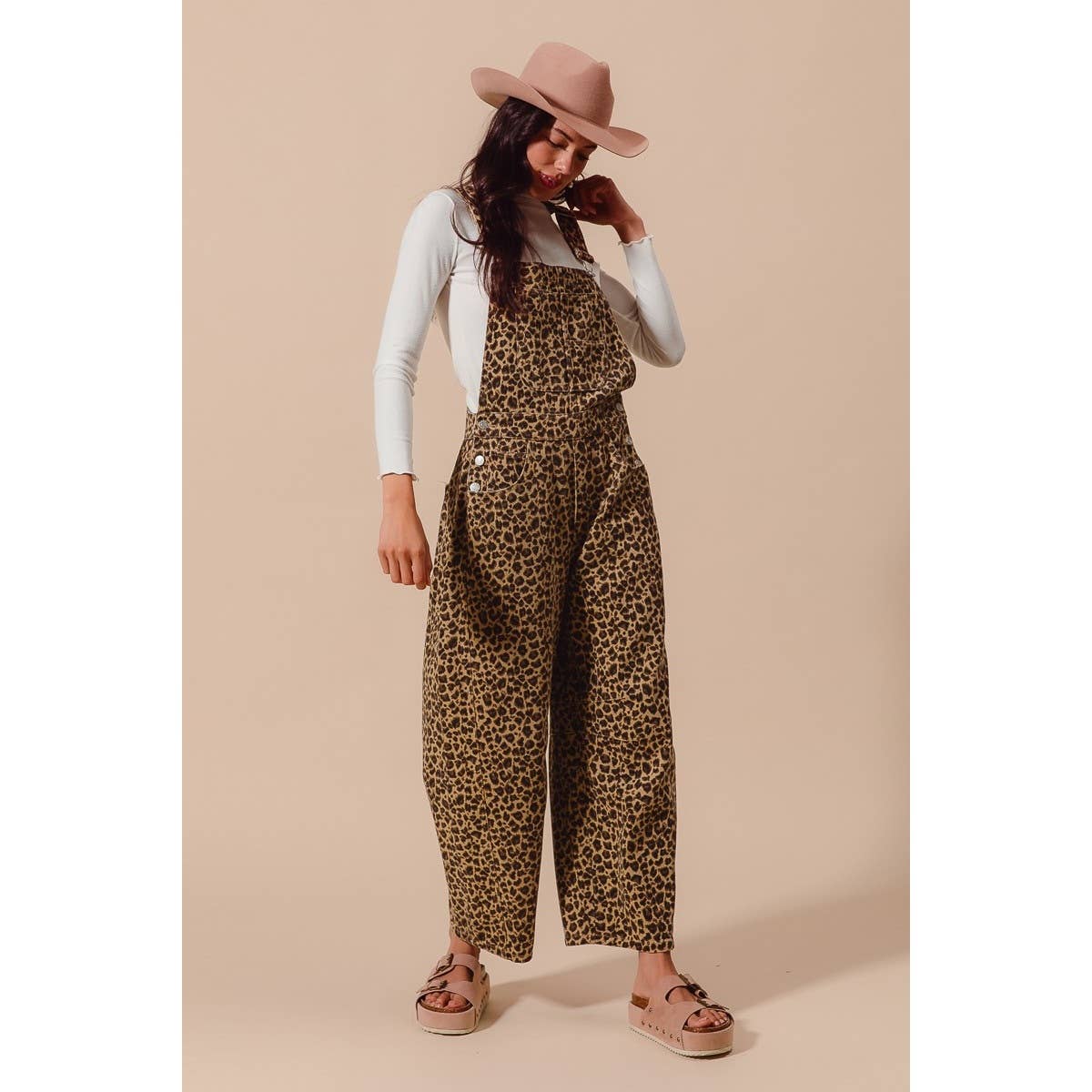 Leopard Love Overalls