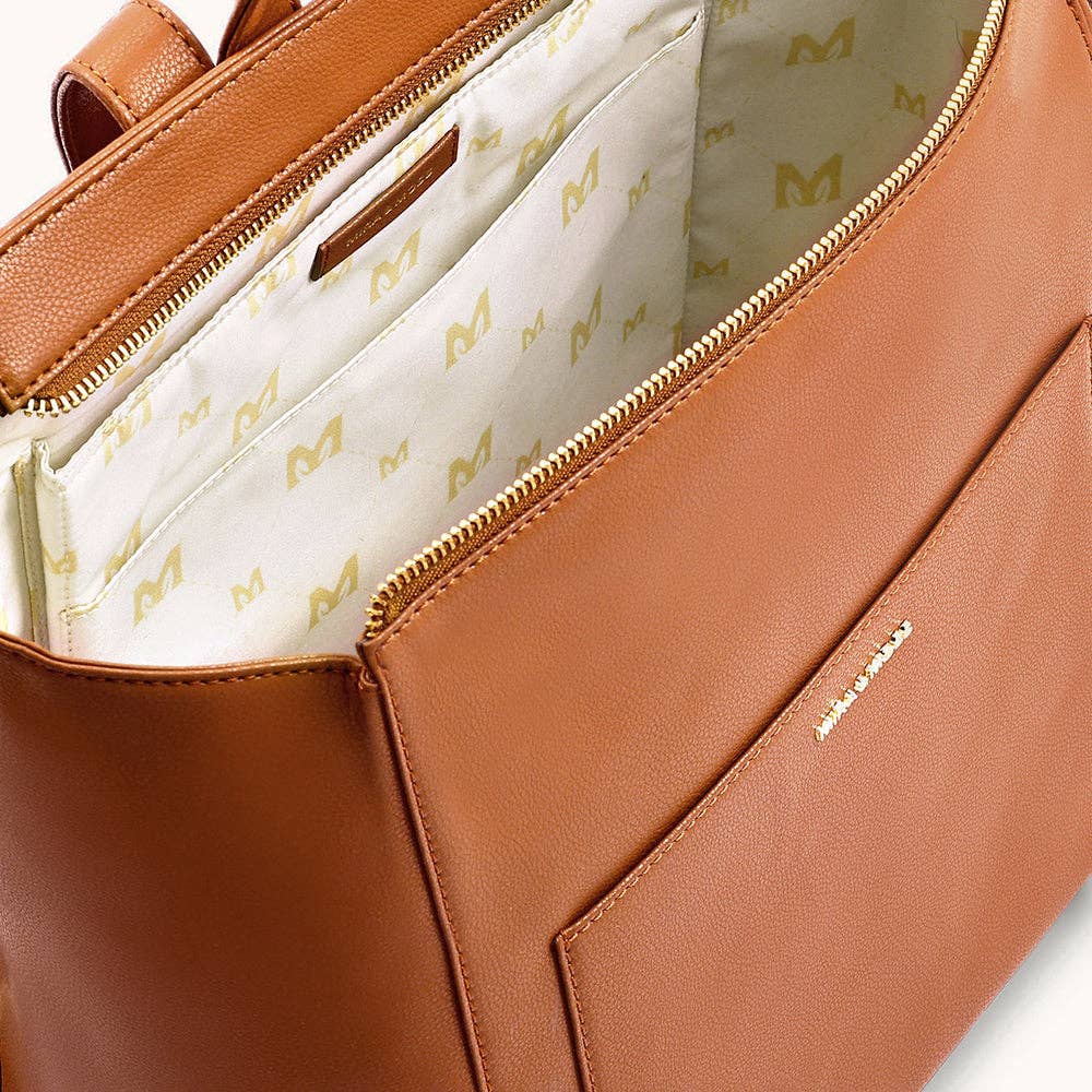 Mira & Moss Phoenix Backpack - Tan: TAN
