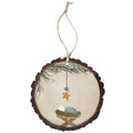 Manger Star Art - Round Ornaments