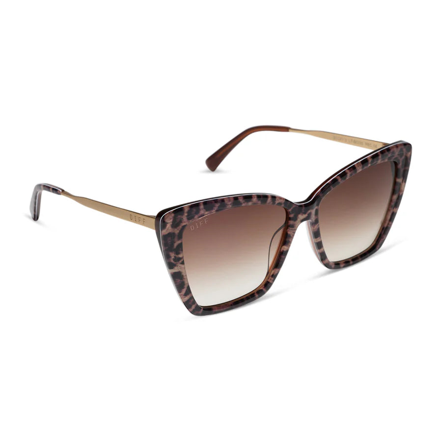 DIFF Becky II - Leopard Tortoise + Brown Gradient