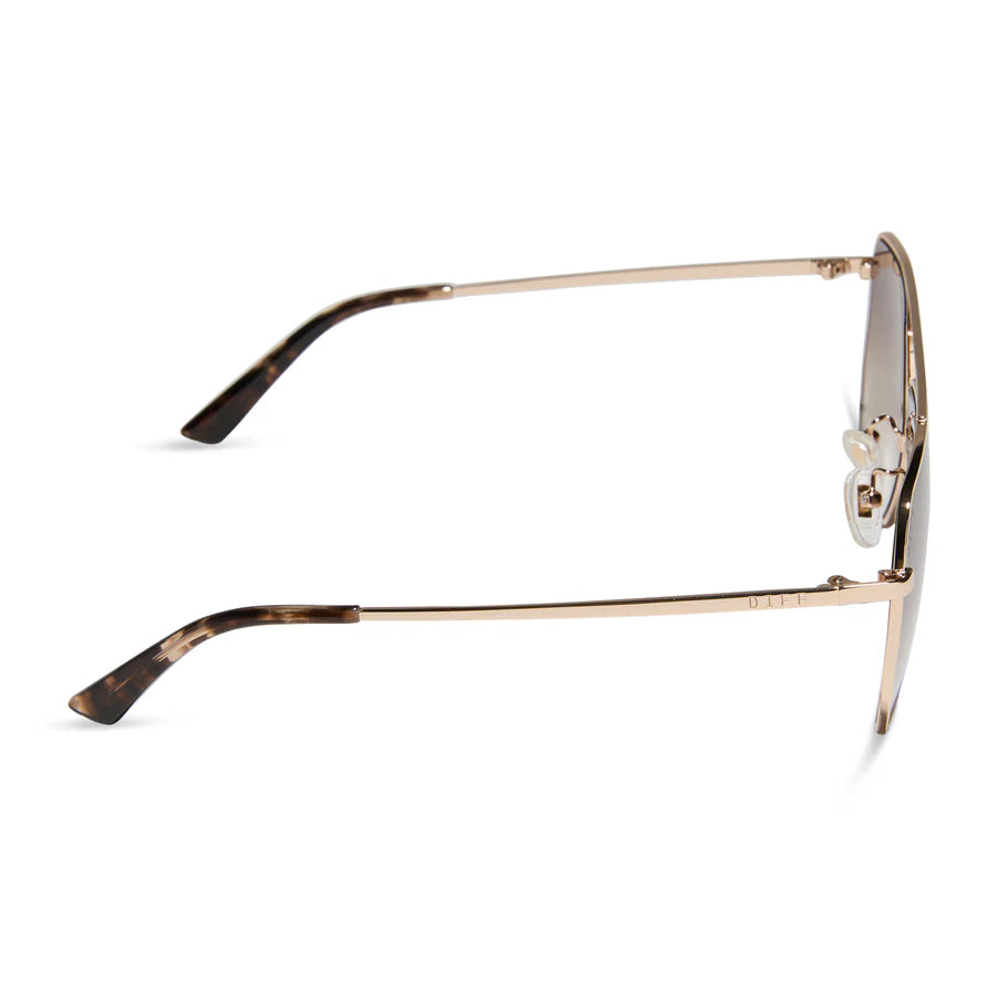 DIFF Berkely Gold + Brown Gradient Polarized