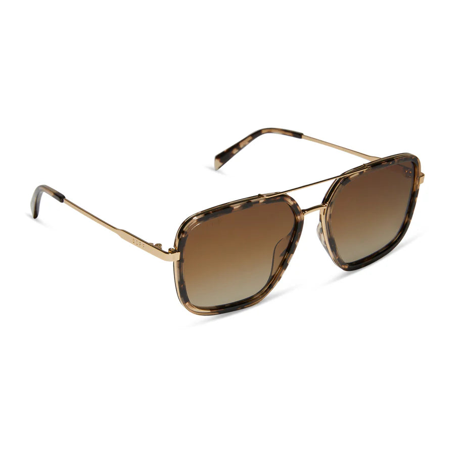 DIFF Jordan Espresso Tort + Brown Gradient Polarized