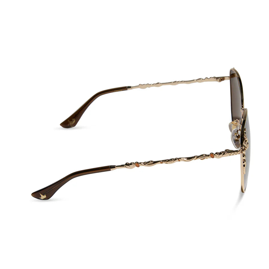 DIFF Belle 2.0 Gold + Brown Polarized
