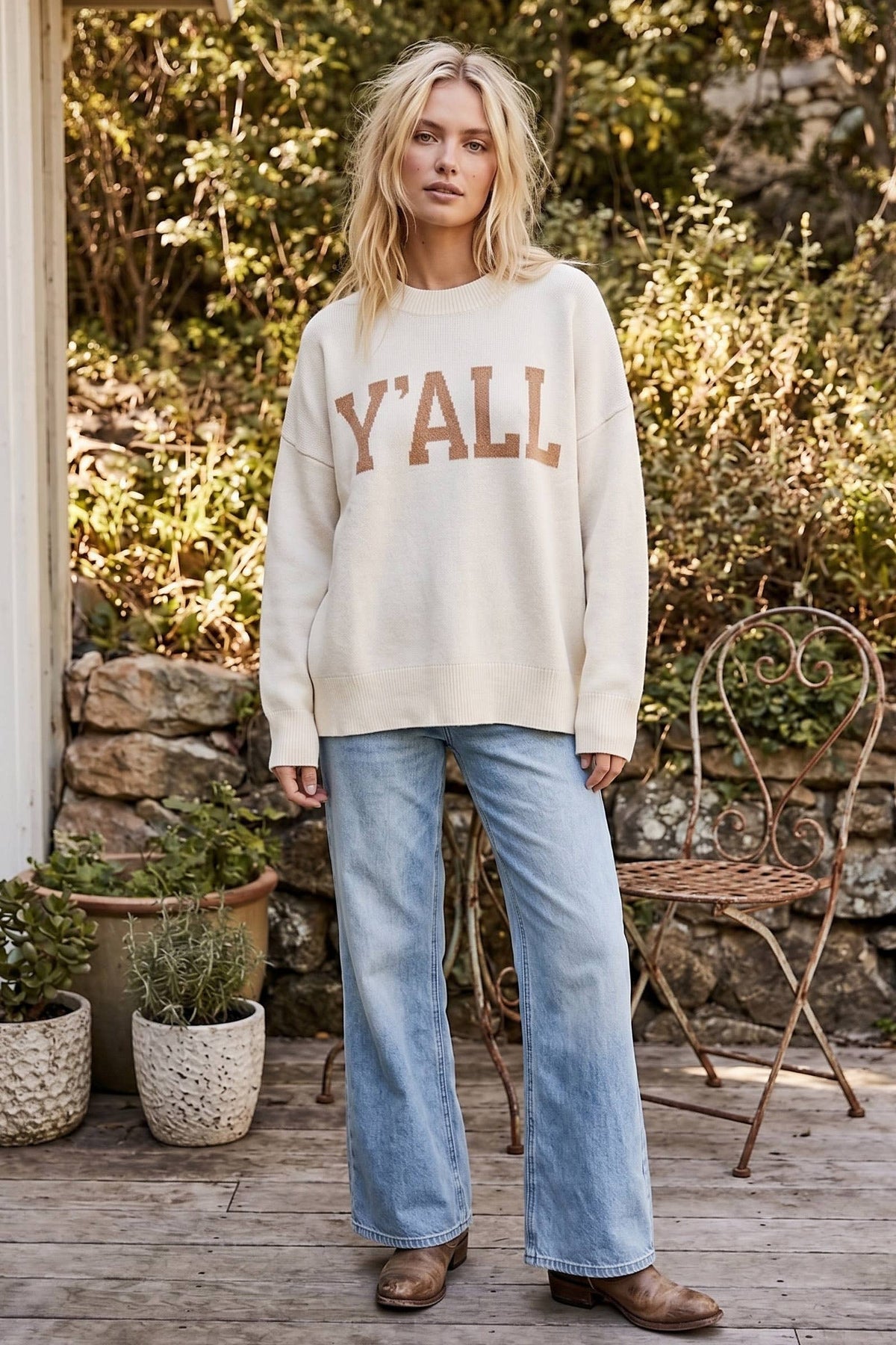 Y’ALL Oversized Sweater