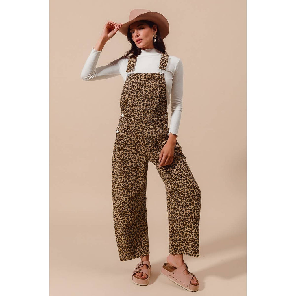 Leopard Love Overalls