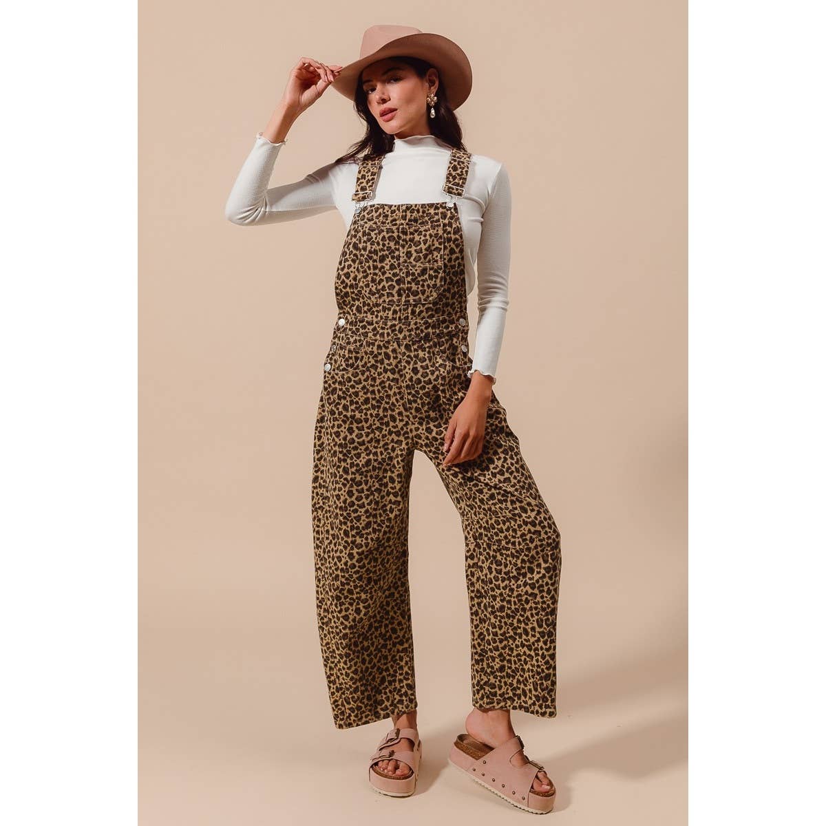 Leopard Love Overalls