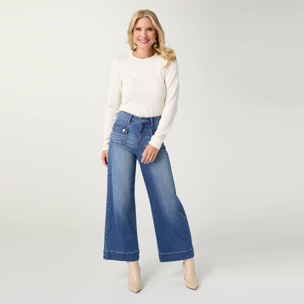 Bambu Soft Wide Ankle with Patch Pockets