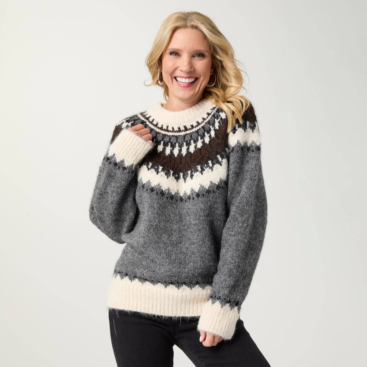 Perissa Heavy Mock Neck Sweater